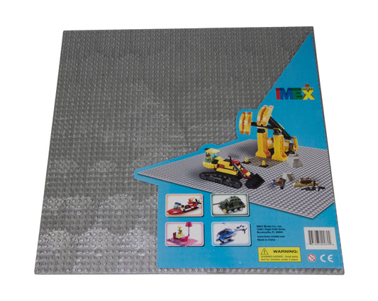 50x50 Stud Baseplate 2 Pack (Silver)