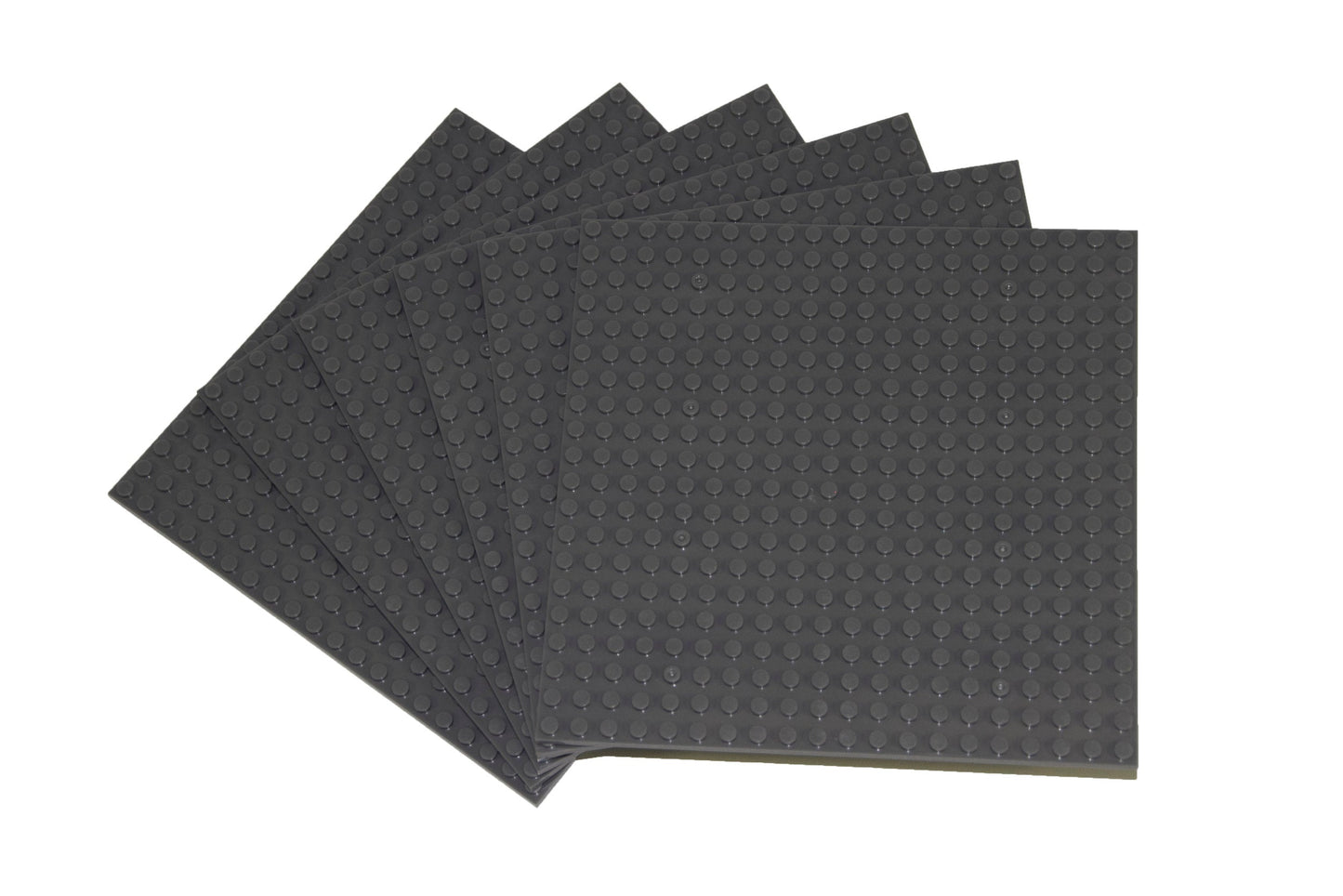 20x20 Stud Baseplate 6 Pack (Gray)