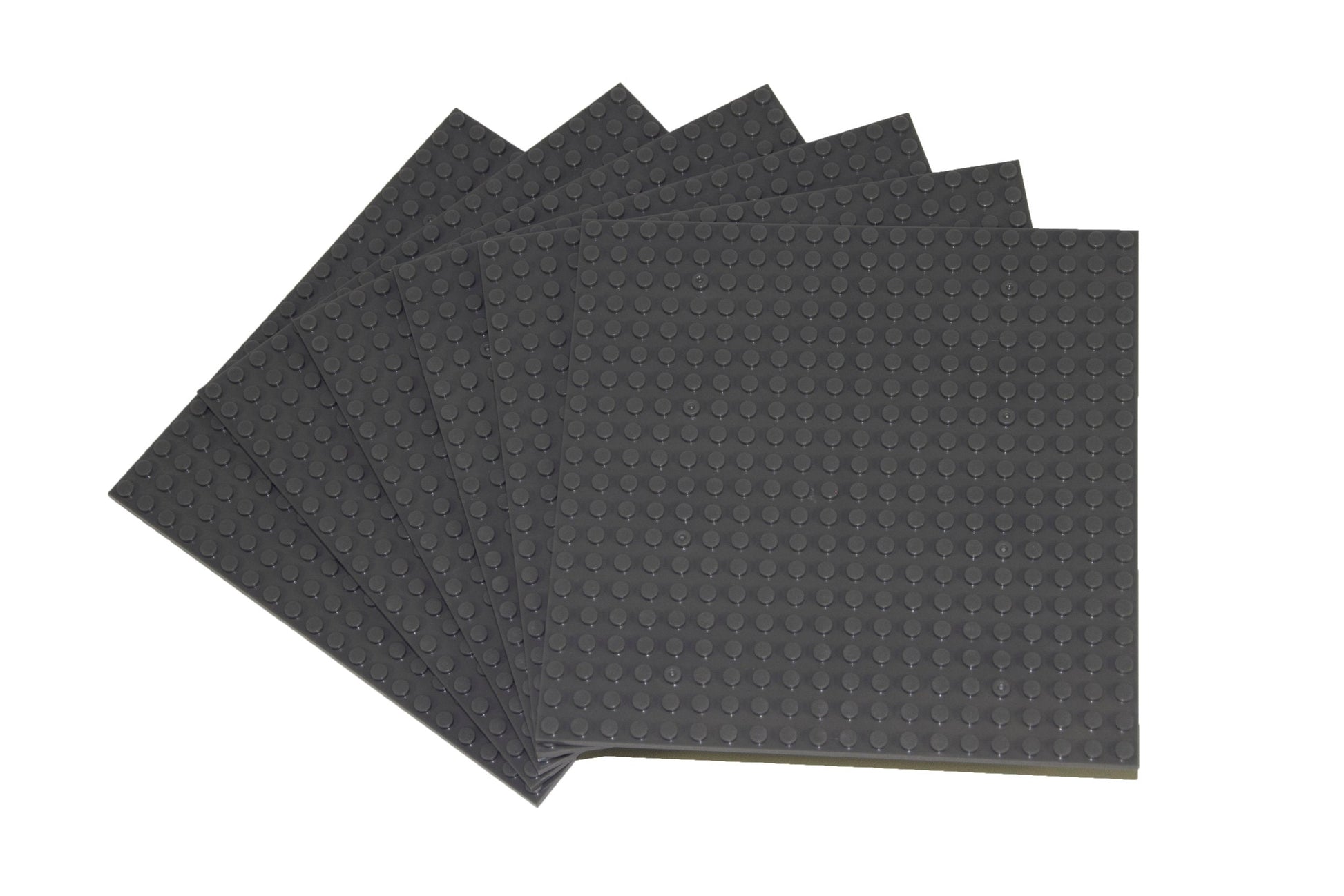 20x20 Stud Baseplate 6 Pack (Gray)