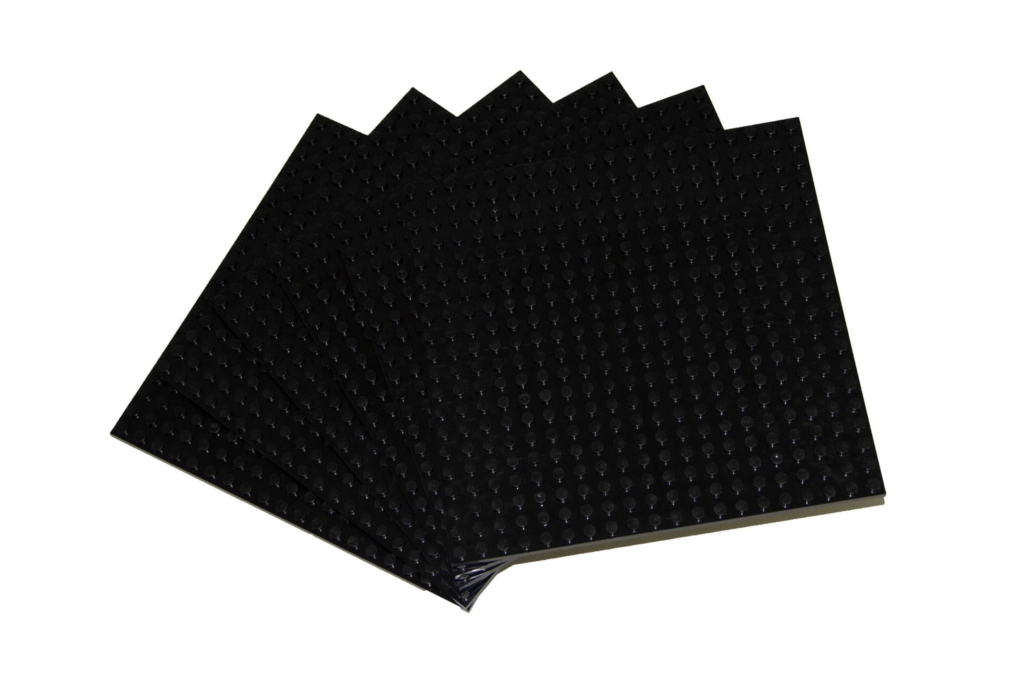 20x20 Stud Baseplate 6 Pack (Black)