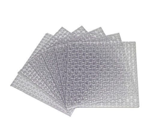 20x20 Stud Baseplate 6 Pack (Clear)