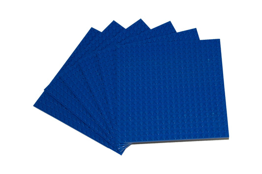 20x20 Stud Baseplate 6 Pack (Blue)