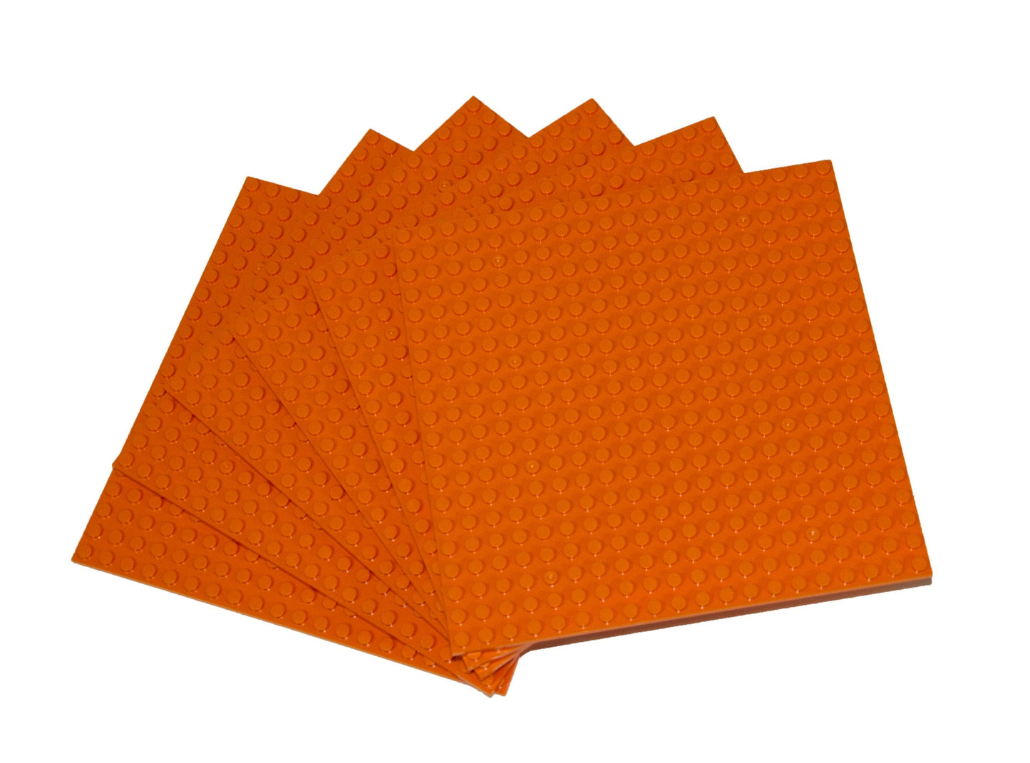 20x20 Stud Baseplate 6 Pack (Orange)