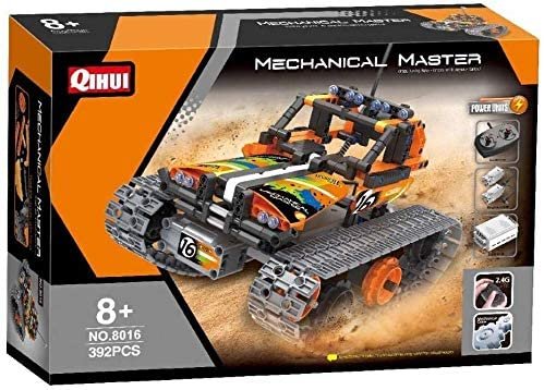 QIH08016 – TECH Brick RC Stunt Car 3-in-1 (392 pcs, Remote Control)