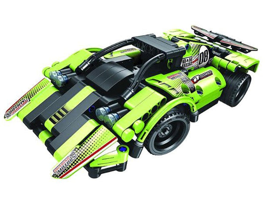 QIH08020 – TECH Brick RC Racing Car & Truck 2-in-1 (335 pcs, Remote Control)