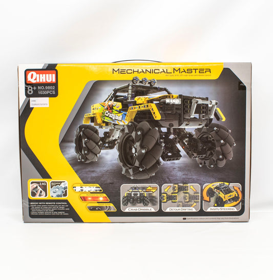 QIH09802 – Tech Brick RC Stunt Drifter Off Road (1030 pcs, Lights & Sound)