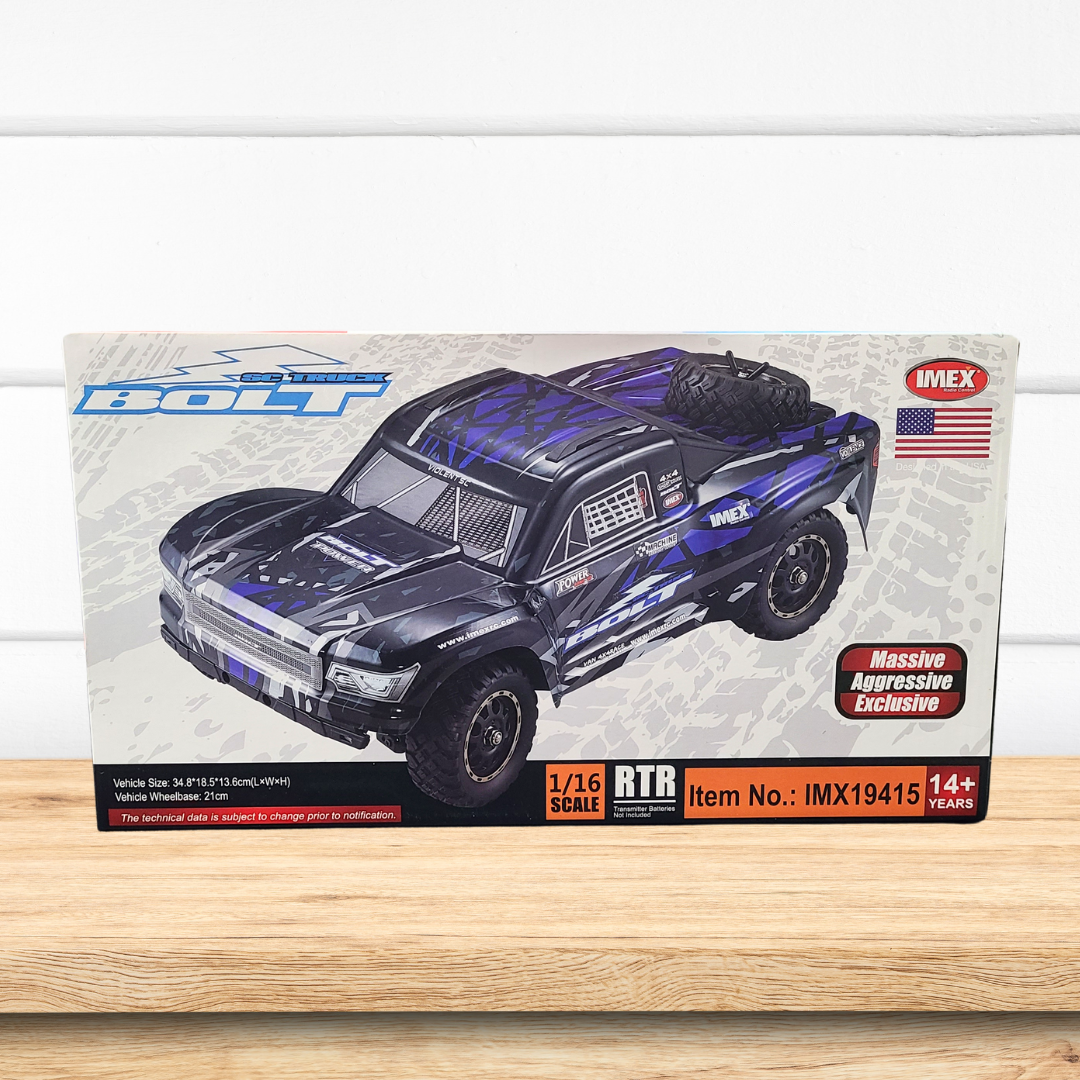 The IMEX BOLT 1/16 Brushless 4WD RC Truck – Speed, Durability, and Value in One Package