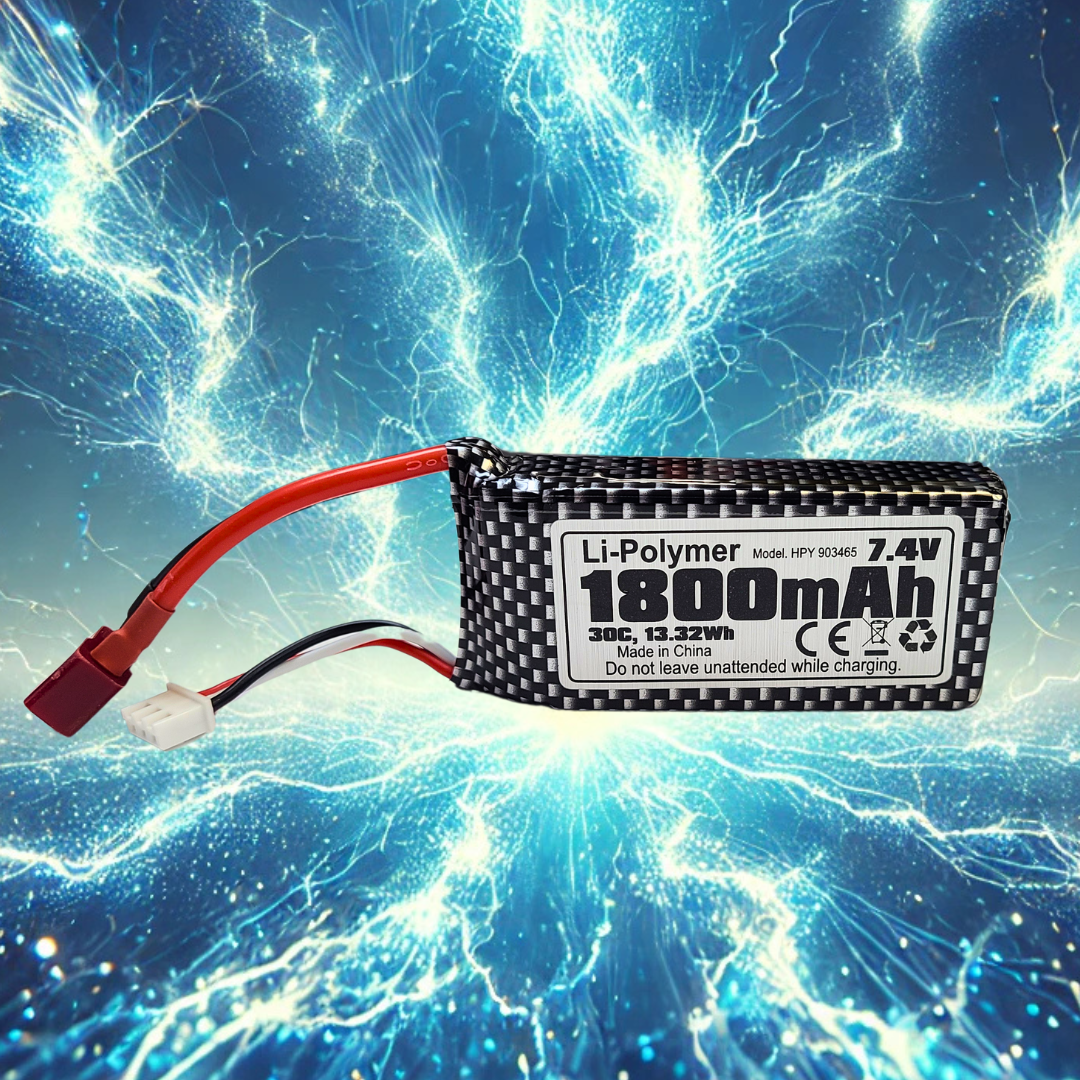 1/12th Exterminator RC Bundle with Free Spare 2s LiPo Battery and LiPo Bag (FREE SHIPPING)