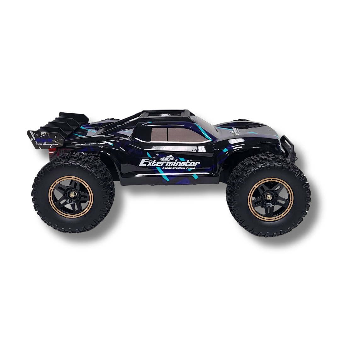 1/12th Exterminator RC Bundle with Free Spare 2s LiPo Battery and LiPo Bag (FREE SHIPPING)
