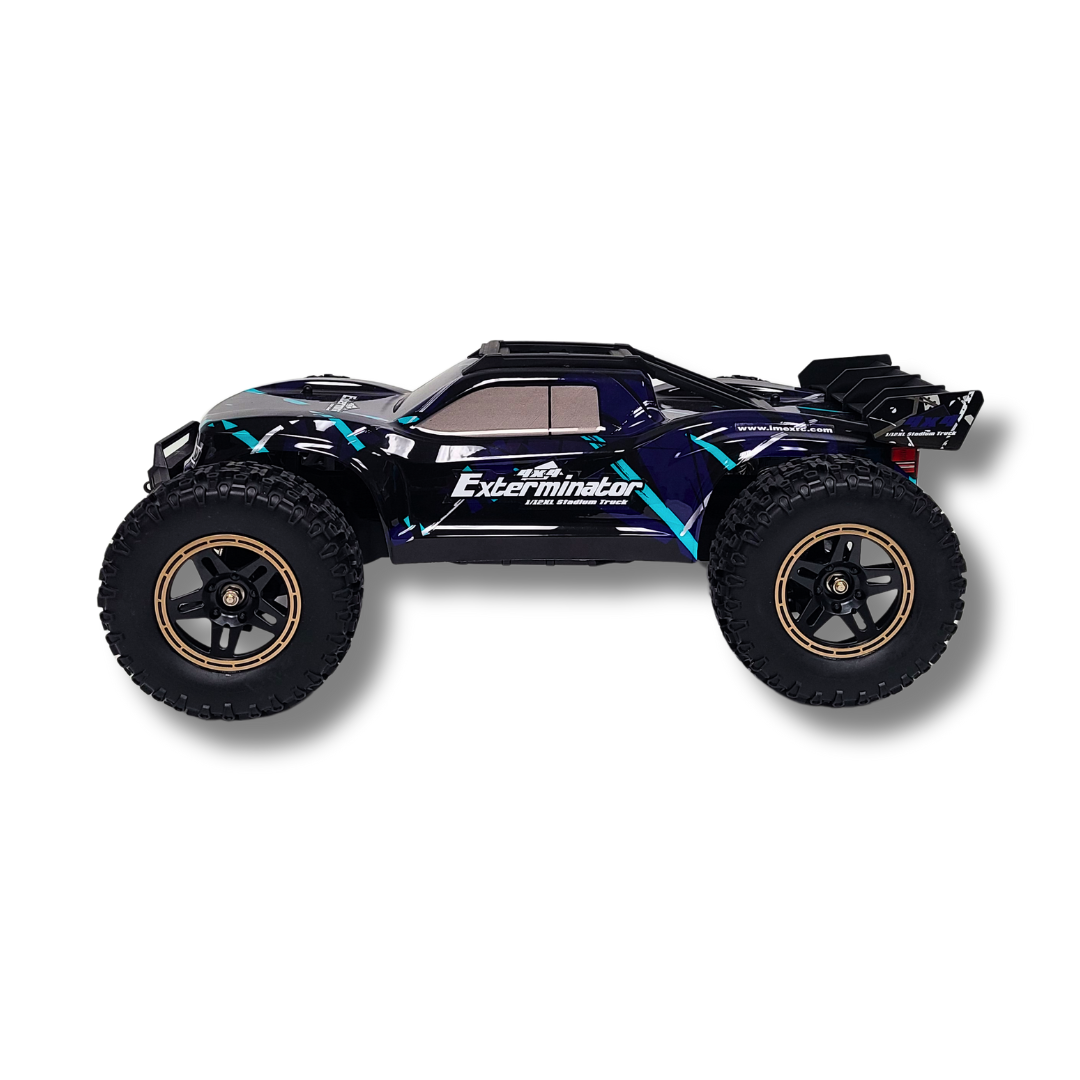 1/12th Exterminator RC Bundle with Free Spare 2s LiPo Battery and LiPo Bag (FREE SHIPPING)