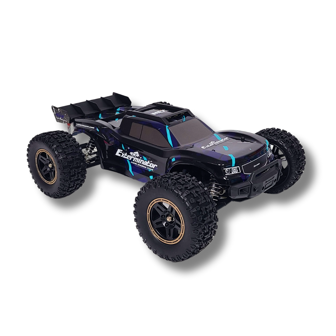 1/12th Exterminator RC Bundle with Free Spare 2s LiPo Battery and LiPo Bag (FREE SHIPPING)