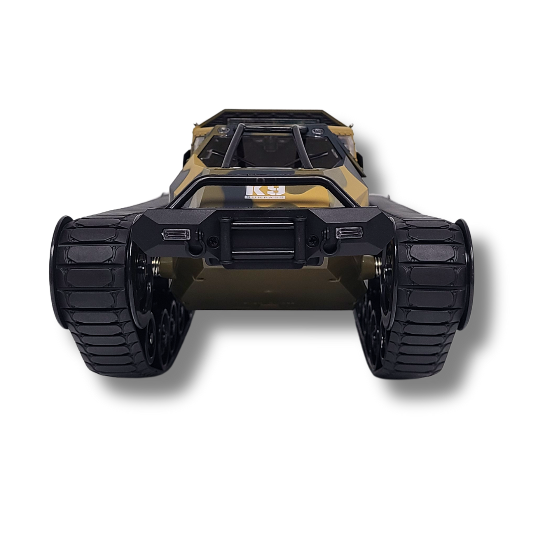 Ripper 1/12 Scale 4WD All-Terrain Vehicle – Dual-Motor, 360° Steering, LED Lights