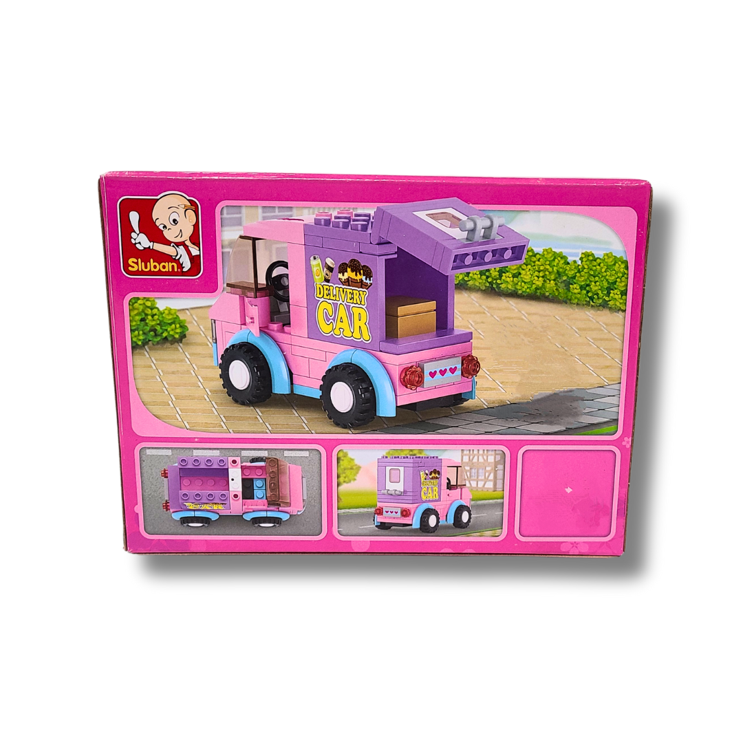 Sluban M38-B0520 Delivery Van – Girl’s Dream Brick Set