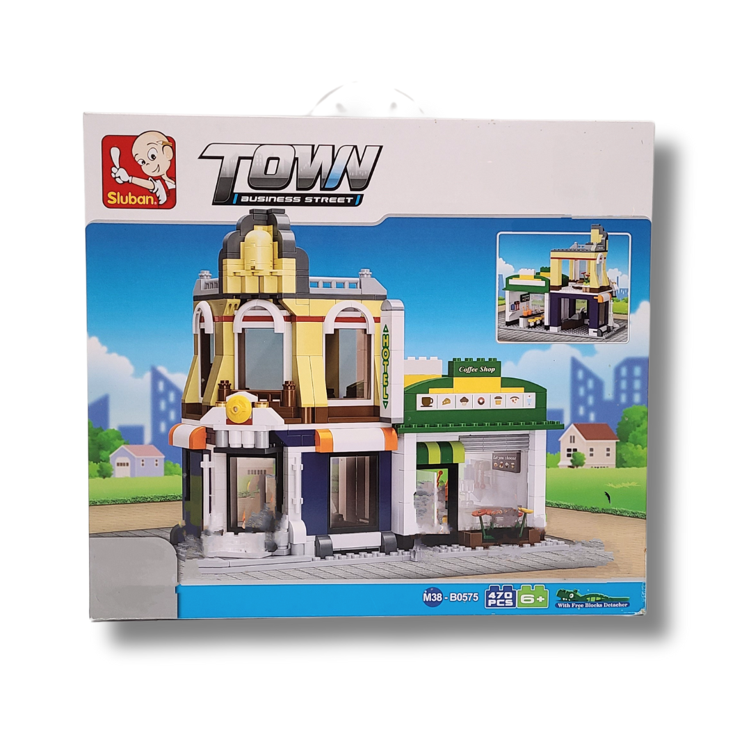 Sluban M38-B0575 Café & Hotel – Modular Building Brick Set