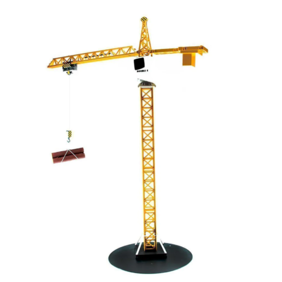 Double E E563 1:20 Scale RC Tower Crane – 360° Rotation with Hook Lift