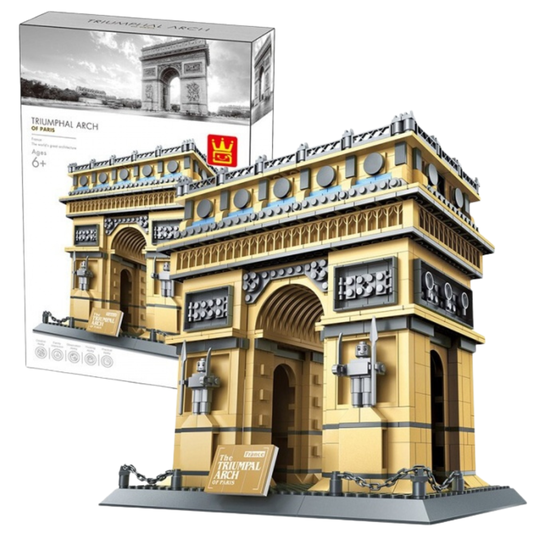WANGE 5223 – Arc de Triomphe Architecture Building Set (1401 Pieces)