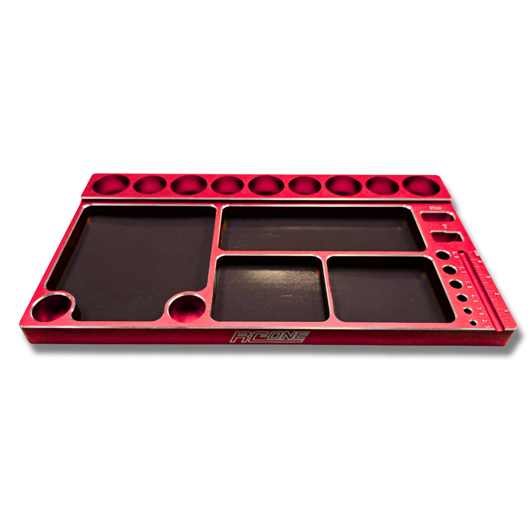 Aluminum Multifunctional Maintenance Tool Stand with Screw Tray — 200×110×14mm (4 Colors)