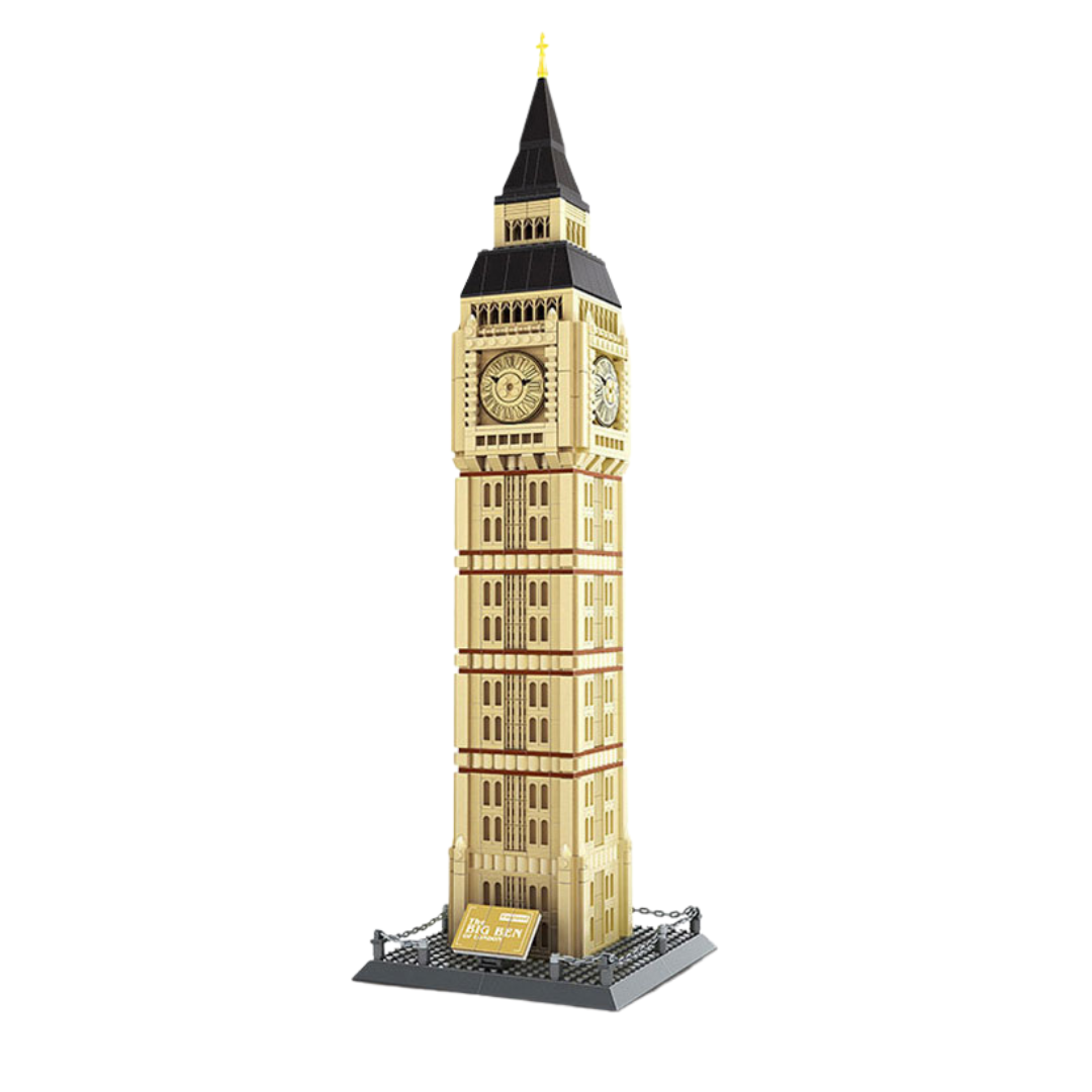 WANGE 5218 – Big Ben Architecture Building Set (1376 Pieces)