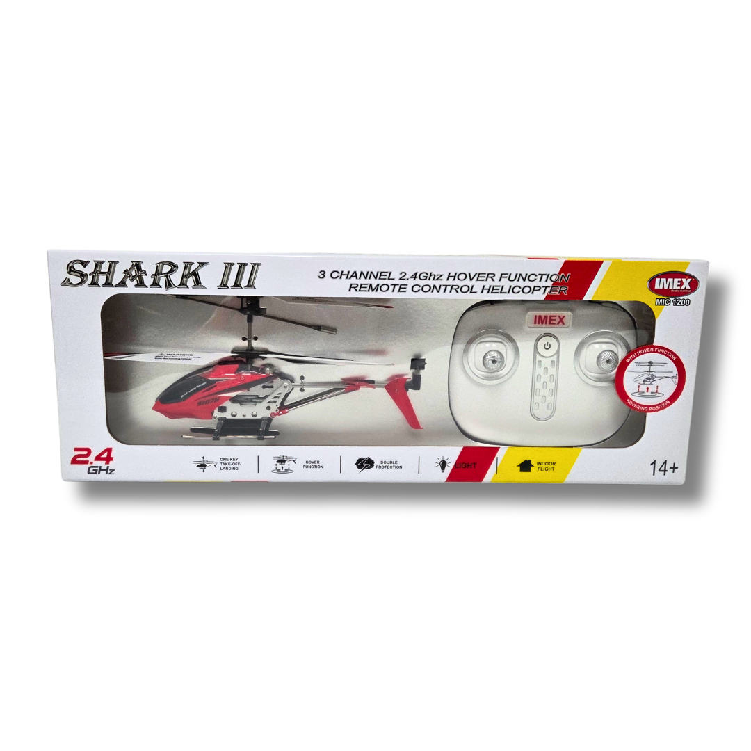 SHARK 3 Channel 2.4Ghz Gyro RC Helicopter
