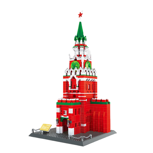 WANGE 5219 – Spasskaya Tower Architecture Building Set (1048 Pieces)