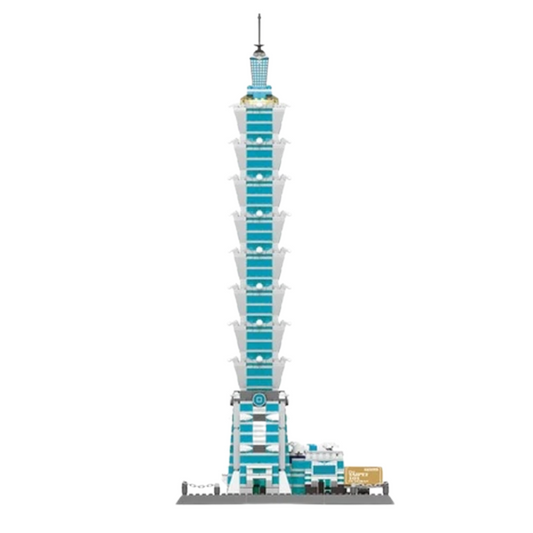 WANGE 5221 – Taipei 101 Architecture Building Set (1512 Pieces)