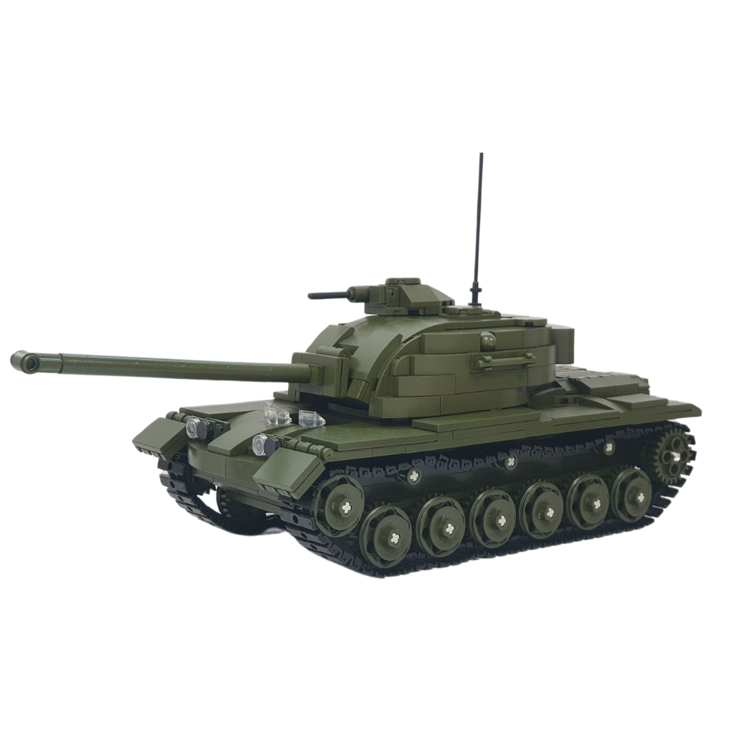 IMEX Oxford M48 Patton Tank Brick Set – 663-Piece Cold War Battle Tank Model