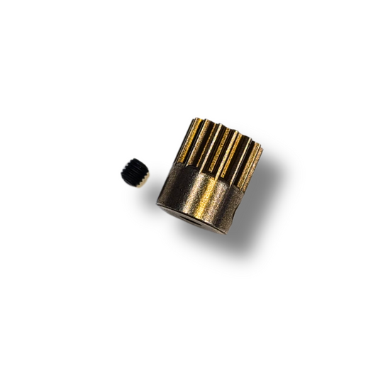 Motor Pinion (16T) + Set Screw - Bolt