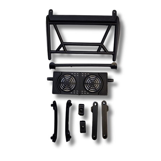 Rear Rack Devo Radiator Cover + Roof Rack - Bolt