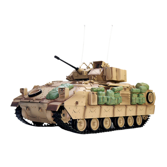 TONGDE M1A2 Bradley 1/16 Scale Battle Tank - Plastic Tracks