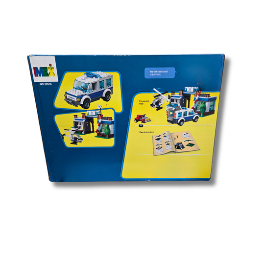 WANGE 52016 Forest Police Department – 411-Piece Building Block Set