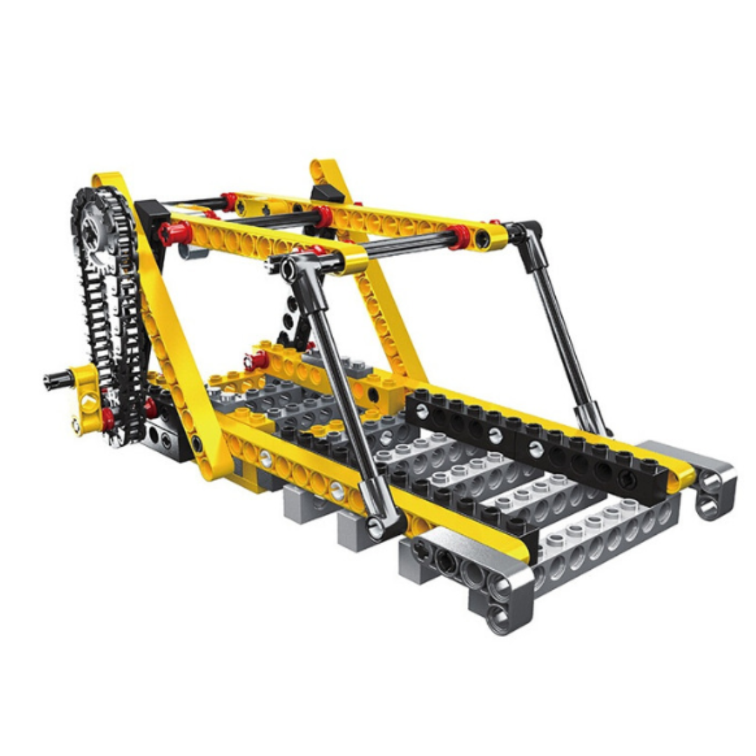 WANGE 1406 Power Machinery – 178-Piece STEM Beam Pump, Bridge & Pirate Ship Set