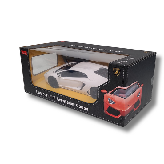 Rastar 1:14 Scale Lamborghini Aventador LP700-4 RC Car – Officially Licensed Remote Control Supercar (White)
