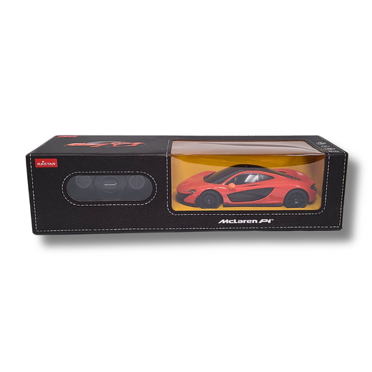 Rastar 1:24 Scale McLaren P1 RC Car – Officially Licensed Remote Control Supercar (Orange)