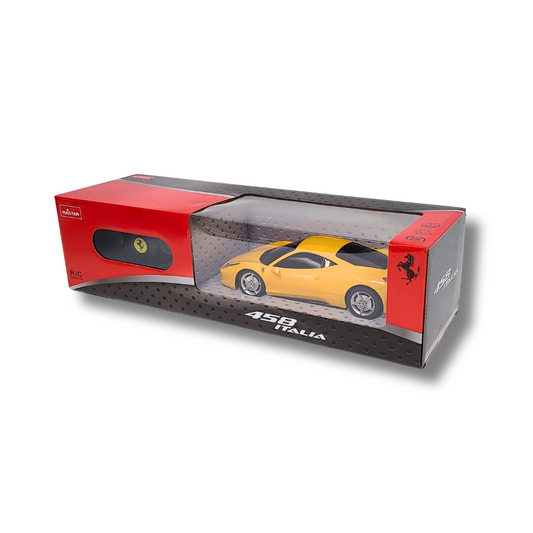 Rastar 1:24 Scale Ferrari 458 Italia RC Car – Officially Licensed Remote Control Supercar