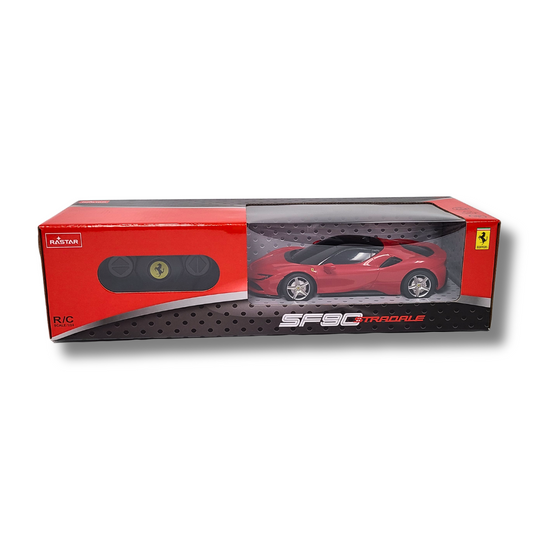 Rastar 1:24 Scale Ferrari SF90 Stradale RC Car – Officially Licensed Remote Control Supercar