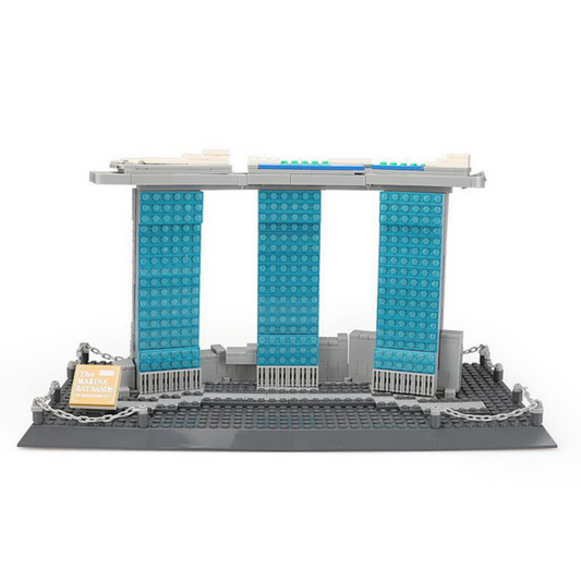 WANGE 4217 Marina Bay Sands – 881‑Piece Architecture Brick Set