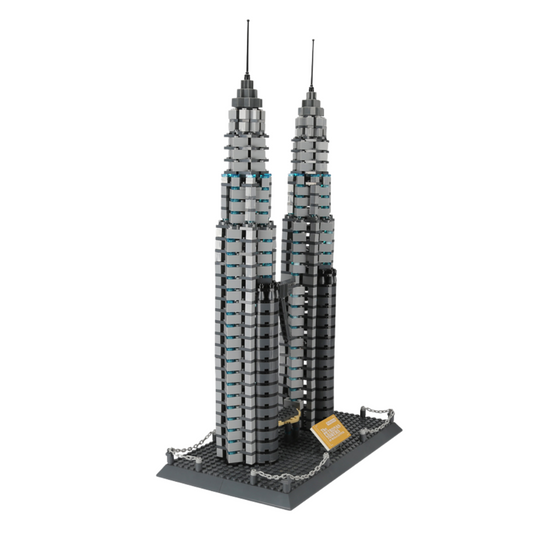 WANGE 5213 – Petronas Towers Architecture Building Set (1655 Pieces)