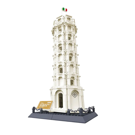 WANGE 5214 – Leaning Tower of Pisa Architecture Building Set (1350 Pieces)