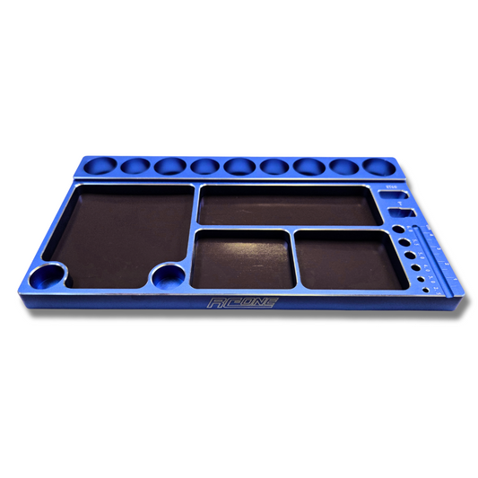 Aluminum Multifunctional Maintenance Tool Stand with Screw Tray — 200×110×14mm (4 Colors)