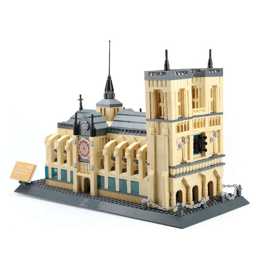 WANGE 5210 – Notre-Dame de Paris Architecture Building Set (1380 Pieces)