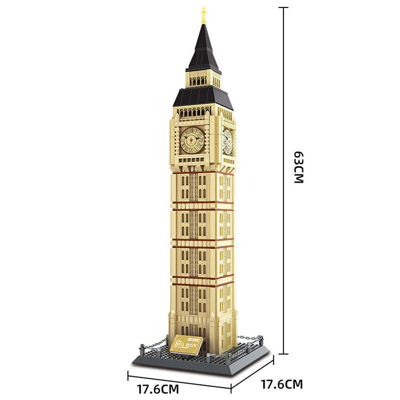 WANGE 5218 – Big Ben Architecture Building Set (1376 Pieces)