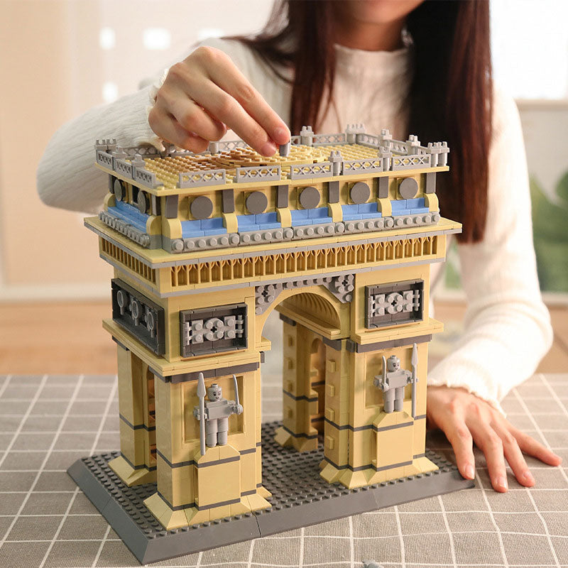 WANGE 5223 – Arc de Triomphe Architecture Building Set (1401 Pieces)