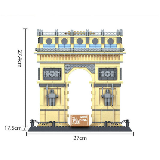 WANGE 5223 – Arc de Triomphe Architecture Building Set (1401 Pieces)