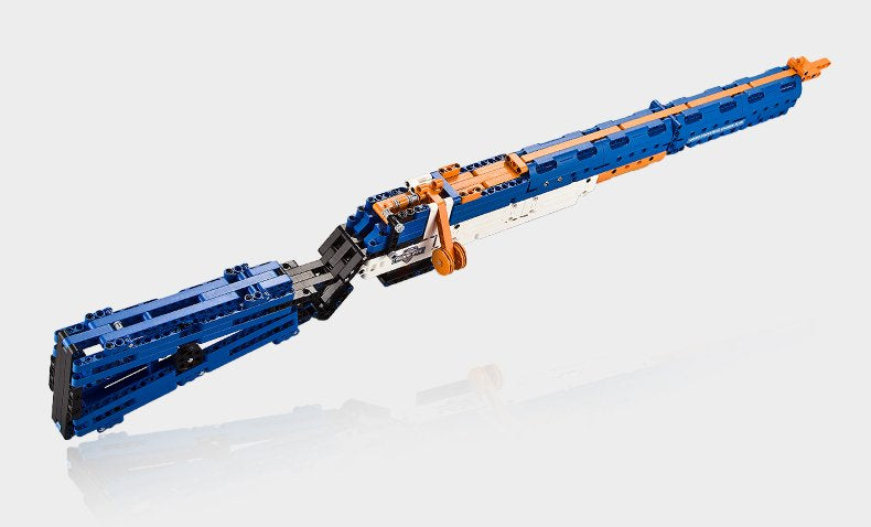 CaDA Model Semi-Auto Rifle Brick Building Set 583 Pieces