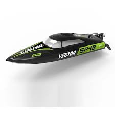 Vector SR48 Brushless RC Race Boat – 50 km/h High-Speed RTR with 3S LiPo & Self-Righting Hull