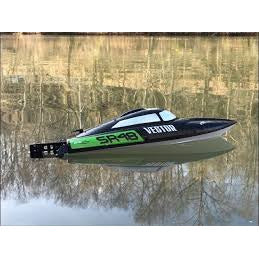 Vector SR48 Brushless RC Race Boat – 50 km/h High-Speed RTR with 3S LiPo & Self-Righting Hull