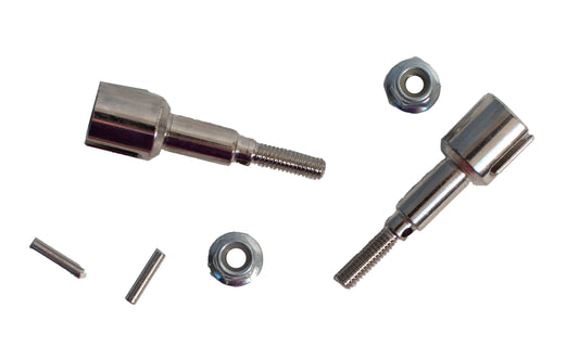 REAR METAL WHEEL SHAFTS