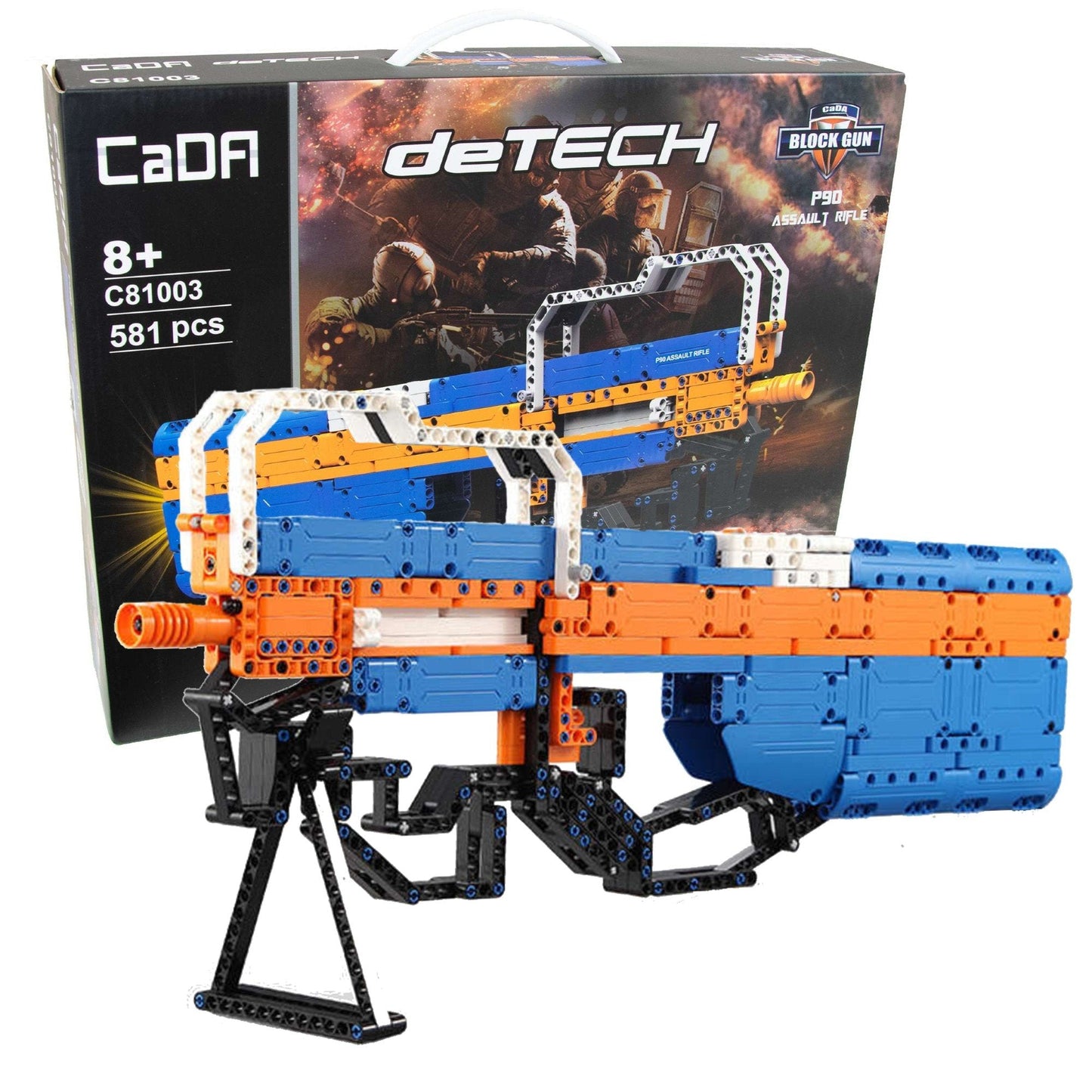 CaDA SMG Brick Building Set 581 Pieces