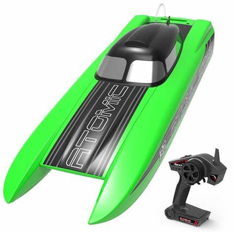 Atomic SR85 Brushless RC Boat – 55 MPH Catamaran Hull, ARTR