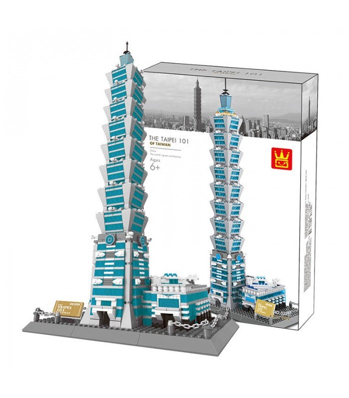 WANGE 5221 – Taipei 101 Architecture Building Set (1512 Pieces)